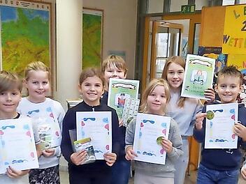 Wettbewerb der besten Leserinnen und Leser der Grundschule Bad Brückenau