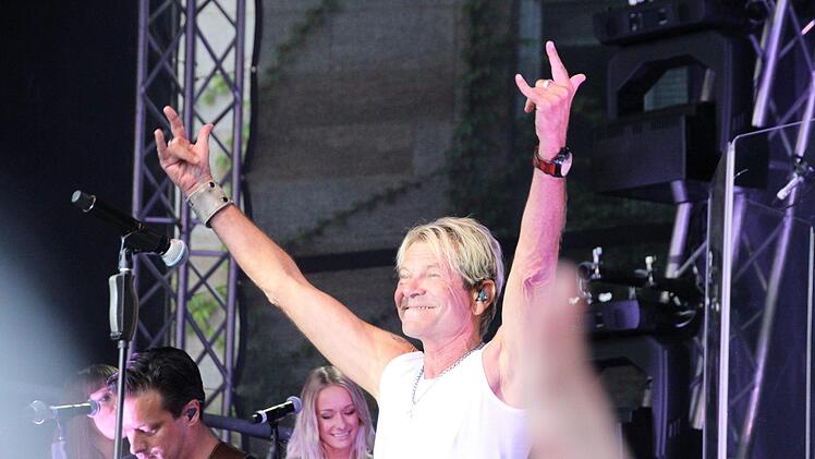 Matthias Reim beim Konzert in TambachMarieke Fiala