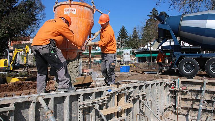 Eindrücke von der Baustelle Rosengarten. Foto: Ralf Ruppert