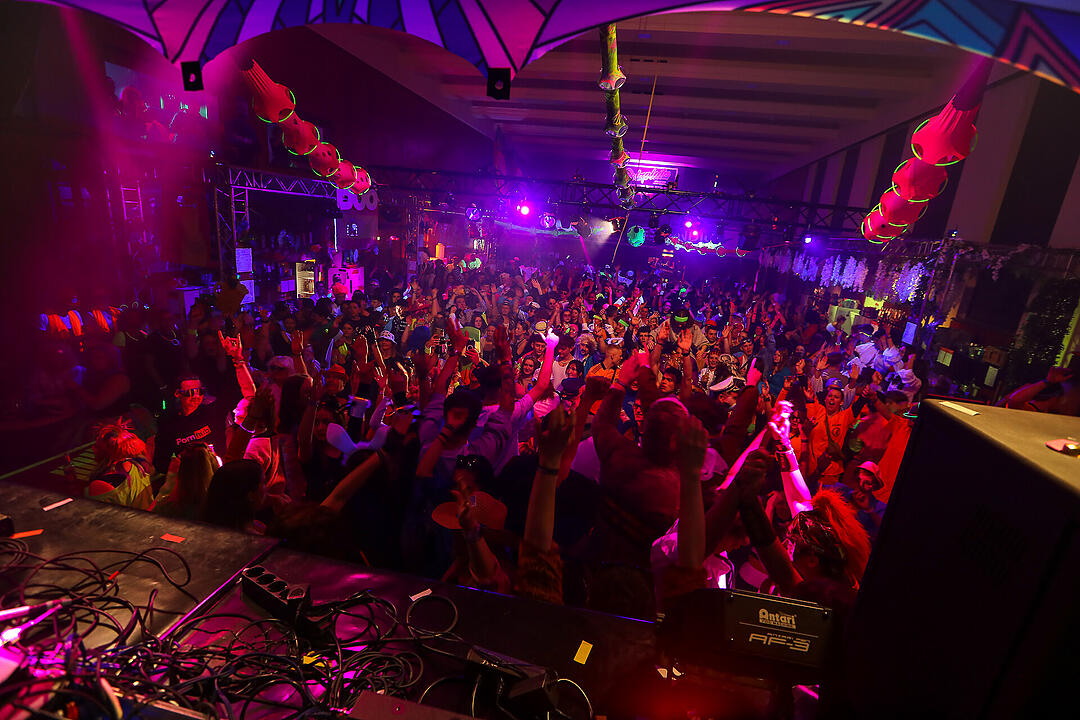 Beste Partystimmung in der Stadthalle
