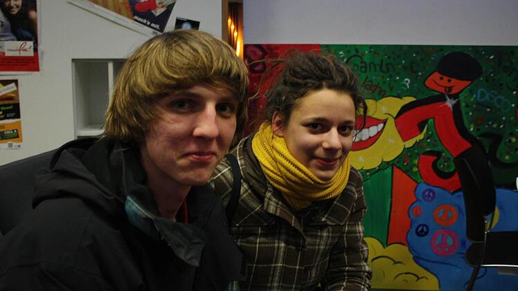 Moritz und Deborah waren aus Lonnerstadt gekommen und waren begeistert.