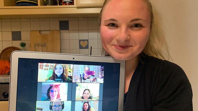 Glückwunsch! Carolin Wolf feierte ihren Geburtstag während der Corona-Krise.  Foto: Anja Vorndran