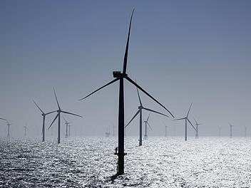 Windpark auf See