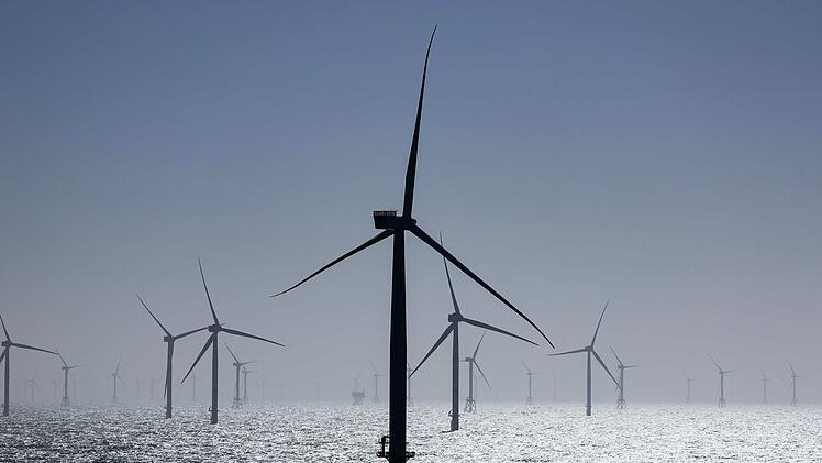 Windpark auf See