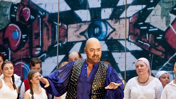 "Der Zigeunerbaron": Impressionen von der Neuinszenierung auf der Waldbühne Heldritt.Foto: Jochen Berger