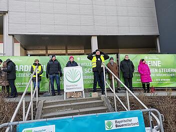 Bauernprotest in Bamberg