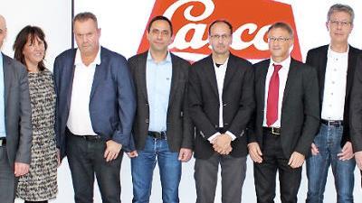 Betriebsjubilare der Lasco Umformtechnik GmbH, Coburg, wurden in einer Feierstunde von Gesch&auml;ftsf&uuml;hrung und Belegschaftsvertretung begl&uuml;ckw&uuml;nscht. Foto: privat