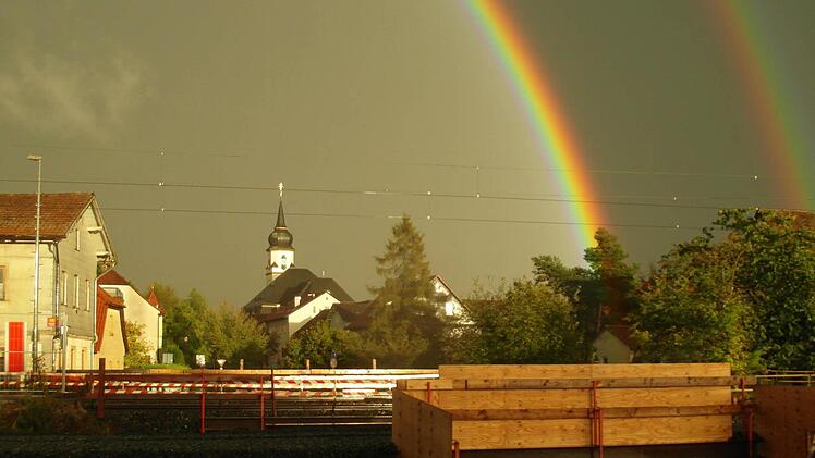 ICe-Baustelle in Ebensfeld Foto: Matthias Höher