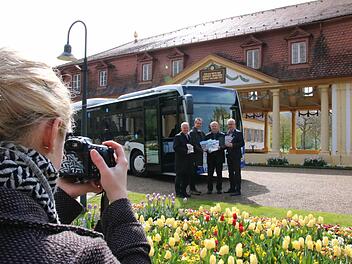 Seit 2007 verbindet der Bäderlandbus an Wochenenden die fünf Bäder in den Kreisen Bad Kissingen und Rhön-Grabfeld. Foto: Archiv/Ralf Ruppert