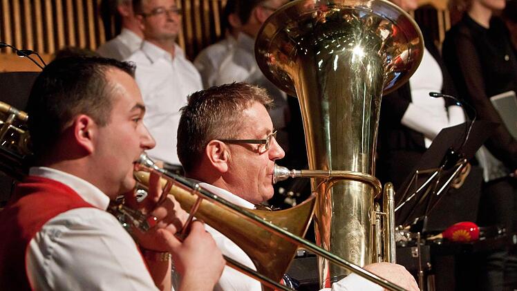 Impressionen vom Konzert des Jugendorchesters und des Musikvereins Rödental in der Franz-Goebel-Halle.Foto: Jochen Berger