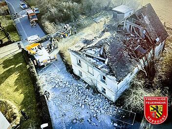 Heßdorf: Wohnhaus teilweise eingestürzt