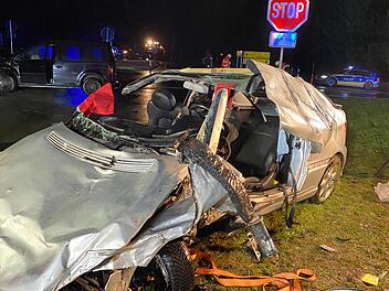 Schwerer Verkehrsunfall im Kreis Bayreuth
