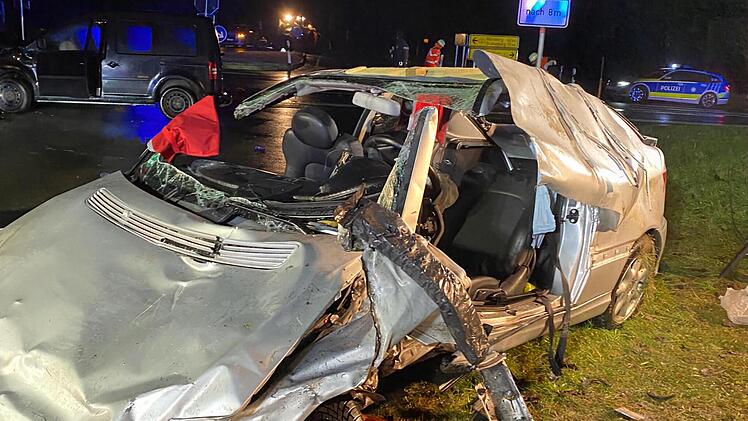 Schwerer Verkehrsunfall im Kreis Bayreuth