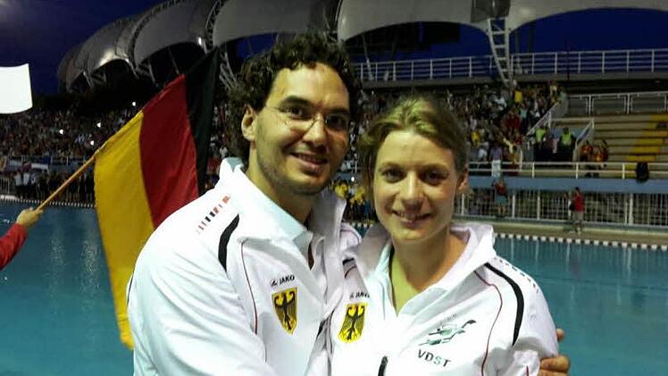 "Die Atmosphäre war großartig." schwärmen Vize-Weltmeister Andreas und Weltmeisterin Julia Weißenberger von der UWR-WM in Kolumbien. Foto: Weißenberger