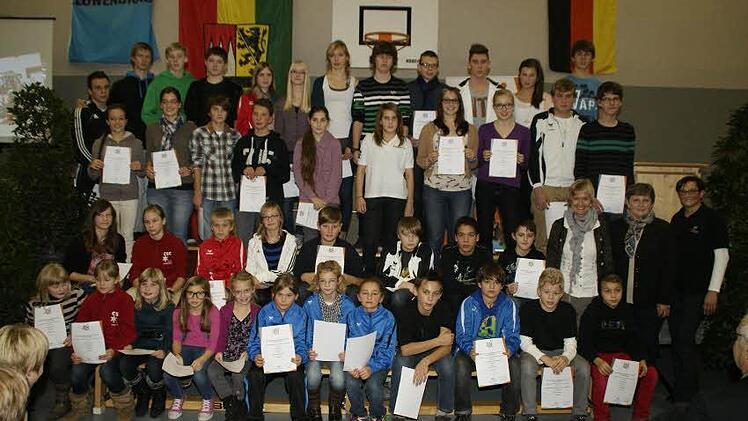 Zahlreiche junge Sportler wurden in Limbach für ihre außergewöhnlichen Leistungen geehrt