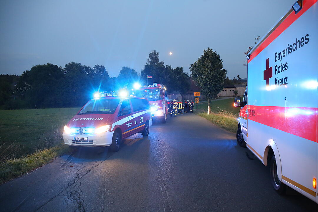 Unfall bei Rehau: Fahranfänger baut Unfall - drei Verletzte