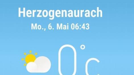 Dieser Tage sind Temperaturen um den Gefrierpunkt keine Seltenheit.