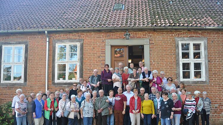 Viele neue Eindrücke vermittelte den Teilnehmern die Jahresfahrt der evangelischen Kirchengemeinde Bad Brückenau. Da durfte natürlich das obligatorische Erinnerungsfoto nicht fehlen. Foto: Martin Hentschel