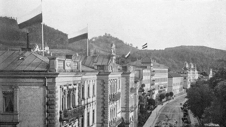 Das Kurhaushotel Ende des 19. Jahrhunderts. Quelle: Archiv Thomas Mäuser