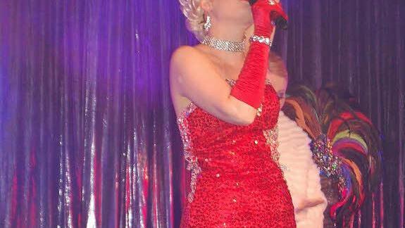 Las Vegas-Show in Bad Kissingen. Foto Sigismund von Dobschütz