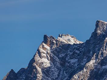 Zugspitze von Österreich aus gesehen