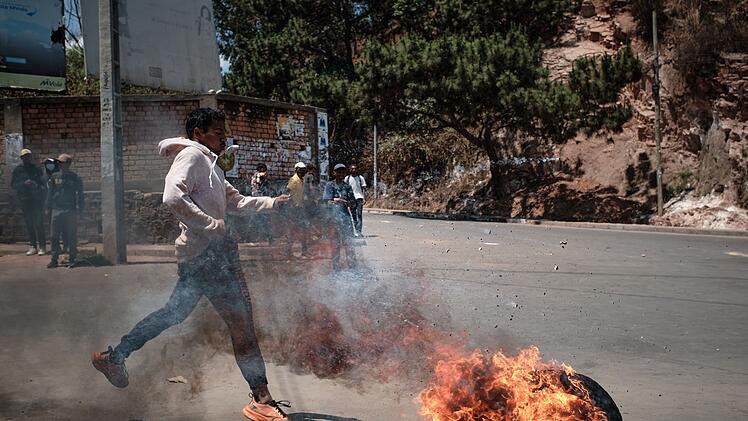 Demonstrationen in Madagaskar
