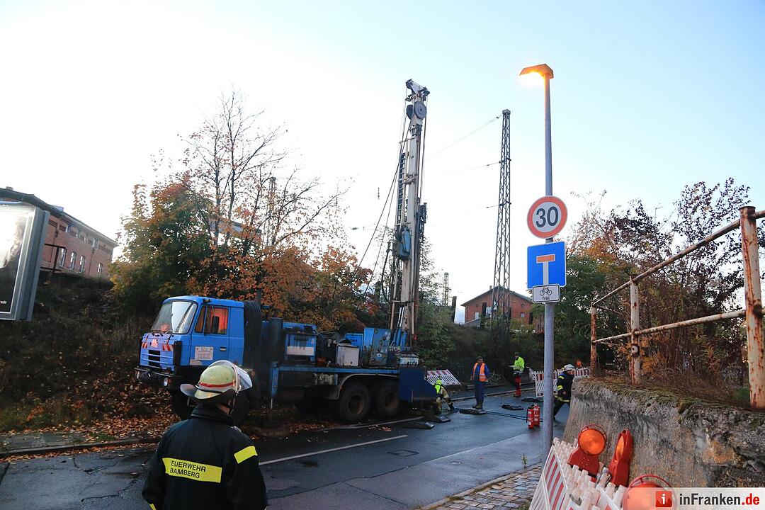 Gasleck: Sperrungen und Verkehrschaos in Bamberg