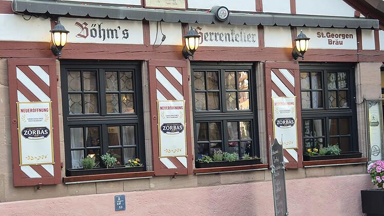 Das ehemalige "B&ouml;hm's Herrenkeller" &ouml;ffnet mit neuem Wirt