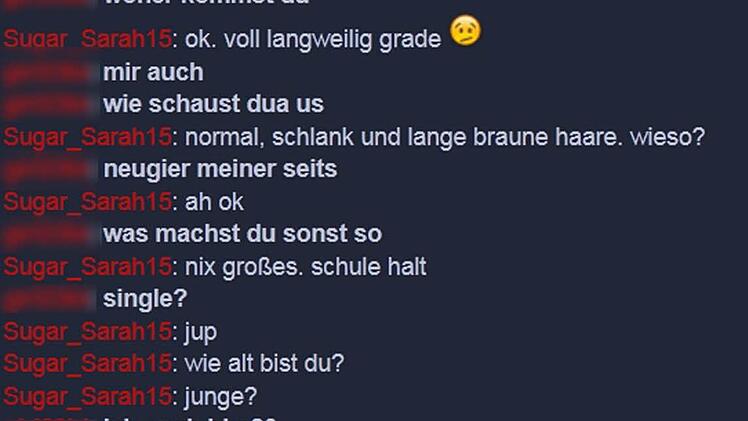 Kommunikation mit Chatterin 8