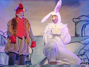 Die Maus (l.) trifft auf ihrer Reise auch einen Hasen.  Foto: Mathias Erlwein