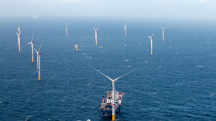 Windpark in der Nordsee