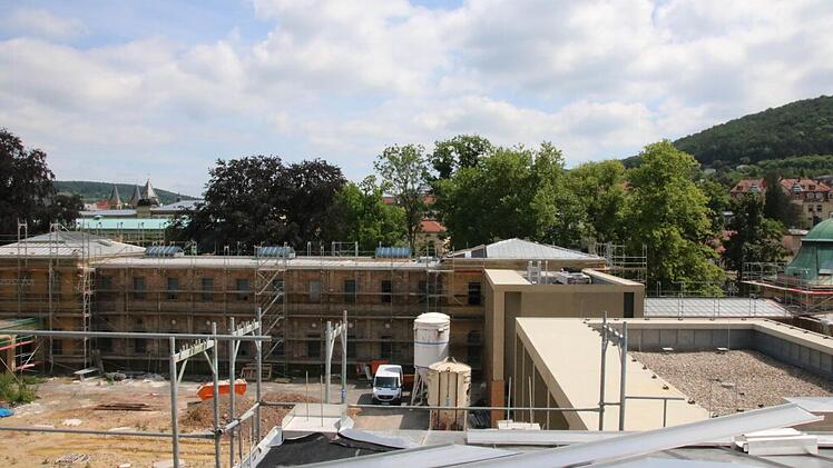 Eindrücke von der Baustelle Luitpoldbad. Foto: Ralf Ruppert