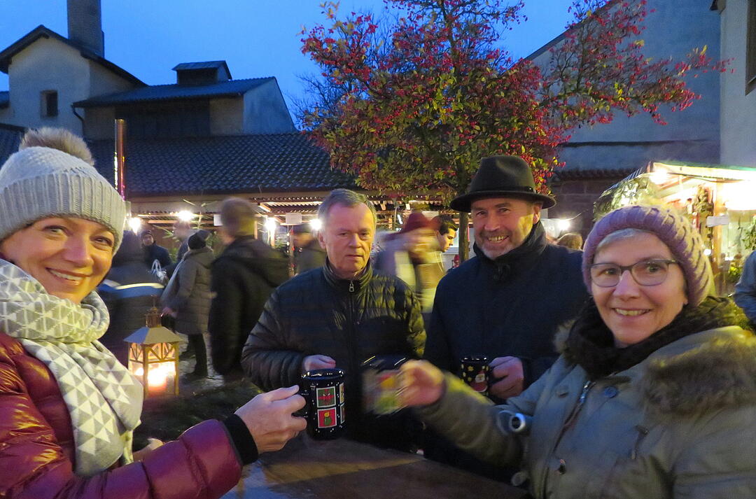 Klein aber fein: Die Eröffnung des Ebensfelder Weihnachtsmarkt 2018