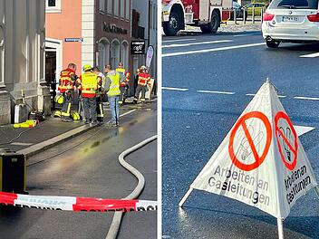 Würzburg: Gasaustritt in Innenstadt löst Feuerwehr-Großeinsatz aus - "kritische Konzentration"