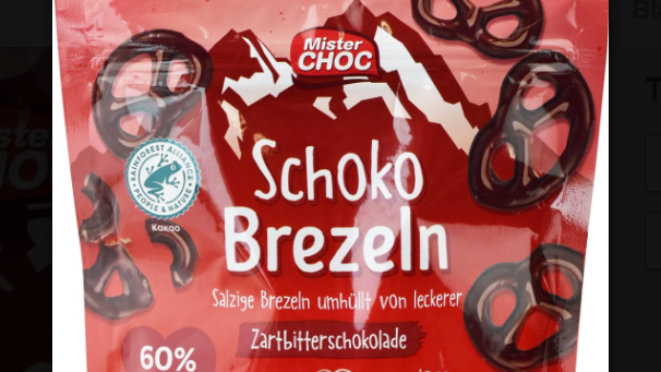 Schoko Brezeln MisterChoc