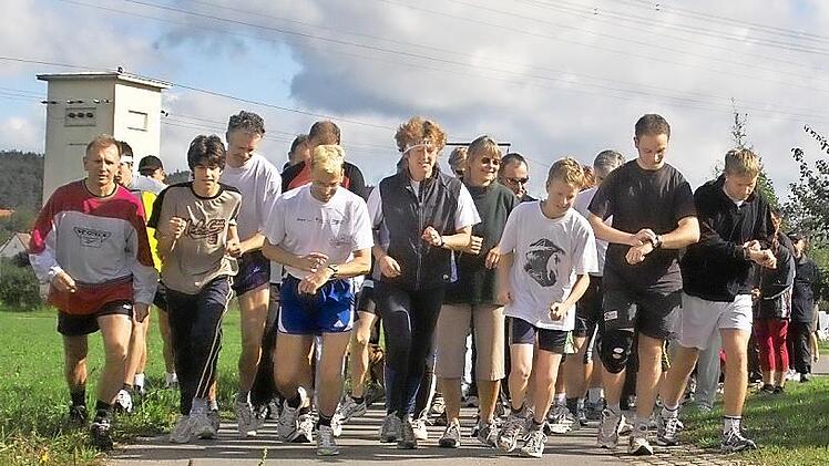 Der Volkslauf &ndash; hier ein Archivbild &ndash; ist einer der H&ouml;hepunkte der Kirchweih.
