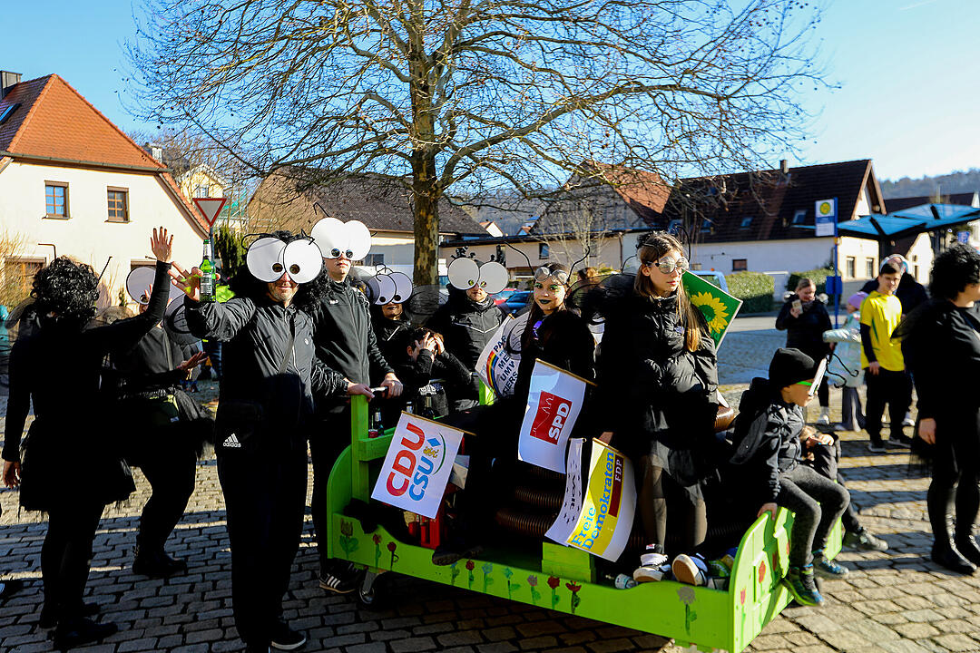 Fasching in Sand am Main!