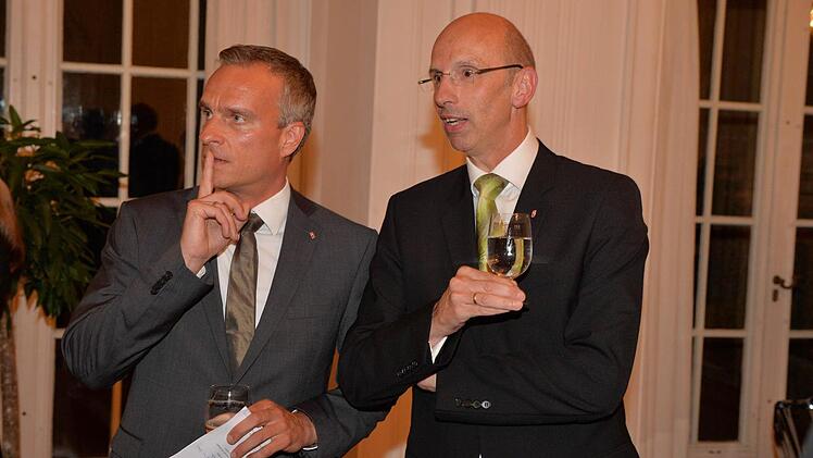 Zwei Geschäftsführer: Walter Schweinsberg (MGO, r.) und Alexander Subat (KVG)