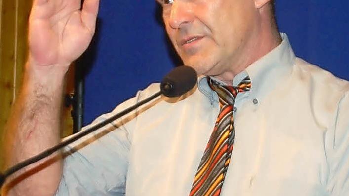 Frank Rebhan ist berührt vom Ergebnis der Nominierungsveranstaltung.  Foto: Gabi Arnold