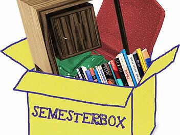 Möbel, Bücher, Kleinkram: Ganze Hausstände lassen sich mit der Idee der "Semesterbox" verstauen. Das Projekt ist eine "Erfindung" von fünf Bayreuther Wirtschaftsstudenten.