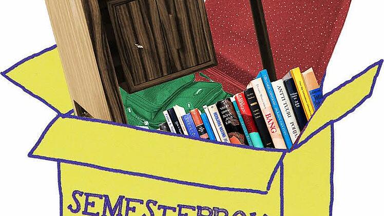 Möbel, Bücher, Kleinkram: Ganze Hausstände lassen sich mit der Idee der "Semesterbox" verstauen. Das Projekt ist eine "Erfindung" von fünf Bayreuther Wirtschaftsstudenten.