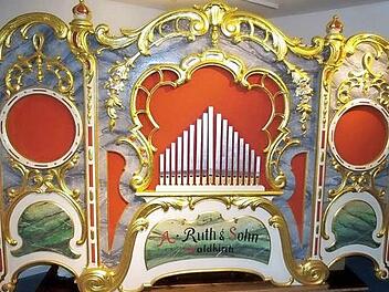 Die schön restaurierte Karussellorgel wird an der Gräfenberger Kerwa ertönen. Foto: privat