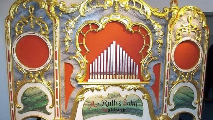 Die schön restaurierte Karussellorgel wird an der Gräfenberger Kerwa ertönen. Foto: privat