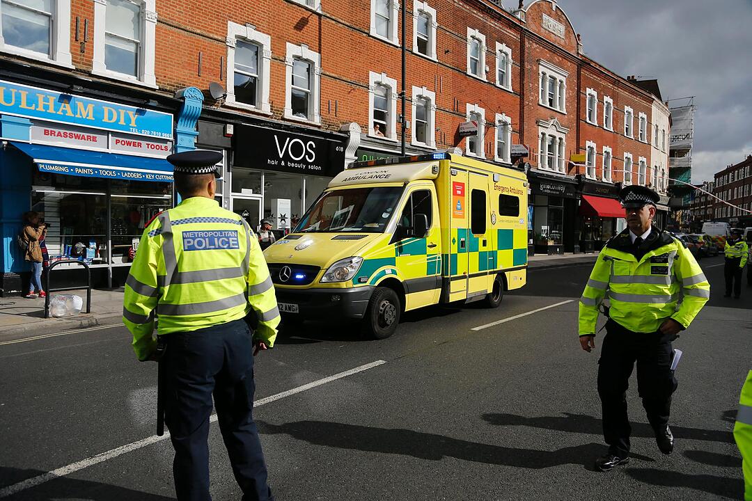 Explosion in Londoner U-Bahn