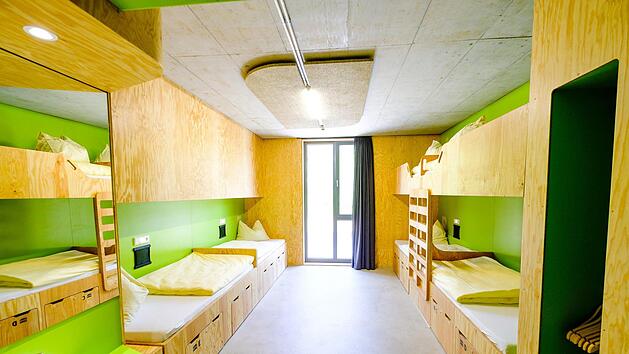 Hochmodern sind die Zimmer im DJH Bayreuth eingerichtet.Foto: DJH Landesverband Bayern