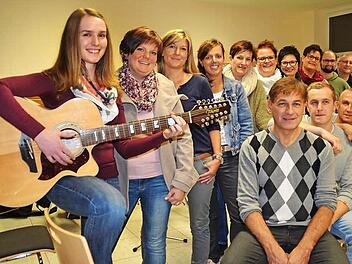 Musizieren am Freitag für an Krebs erkrankte Kinder: die Stralsbacher Gruppe "Nur Mut". Foto: Kathrin Kupka-Hahn