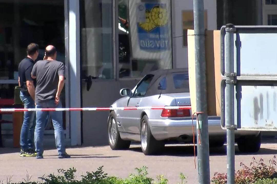 Weitere Bilder: Amoklauf in Ansbach mit 2 Toten - Festnahmeort