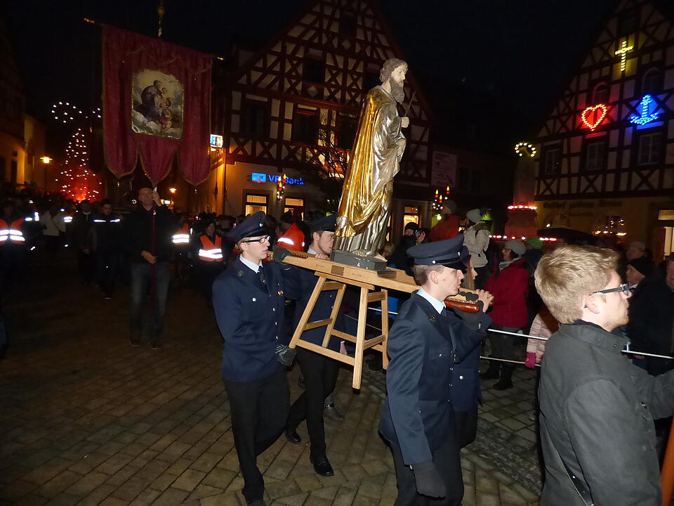Lichterprozession in Pottenstein 2019