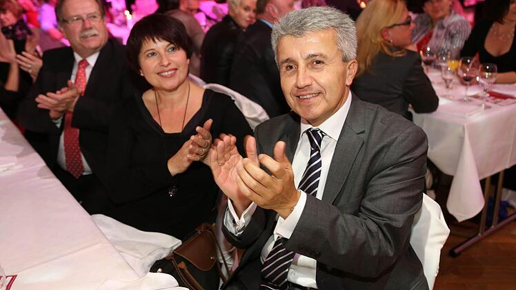 Martina und Mustafa Gayret haben sich prächtig unterhalten: ,Ein kurzweiliger Abend.' Foto: Barbara Herbst