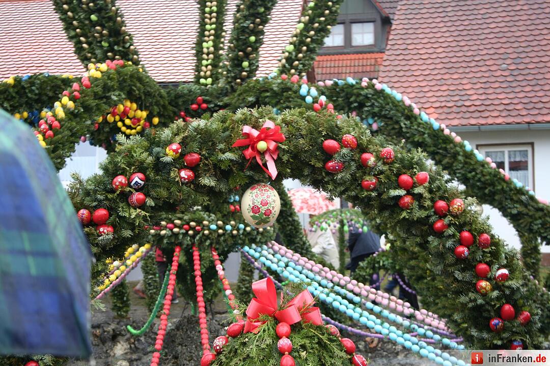 Osterbrunnen in der Fränkischen Schweiz